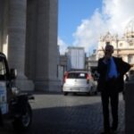 Ecorally 2012, arrivo in Piazza San Pietro