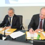 dall’Amministratore Delegato di Eni, Paolo Scaroni e il Presidente del CNR, Luigi Nicolais