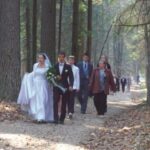 Wedding in the urban forest Latvia foto Fabio Salbitano
